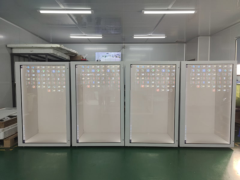 自由贸易实验区｜LCD嵌入式透明柜(图2)