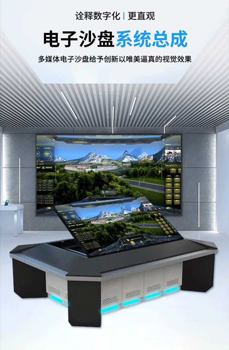 触摸升降电子沙盘(图8)