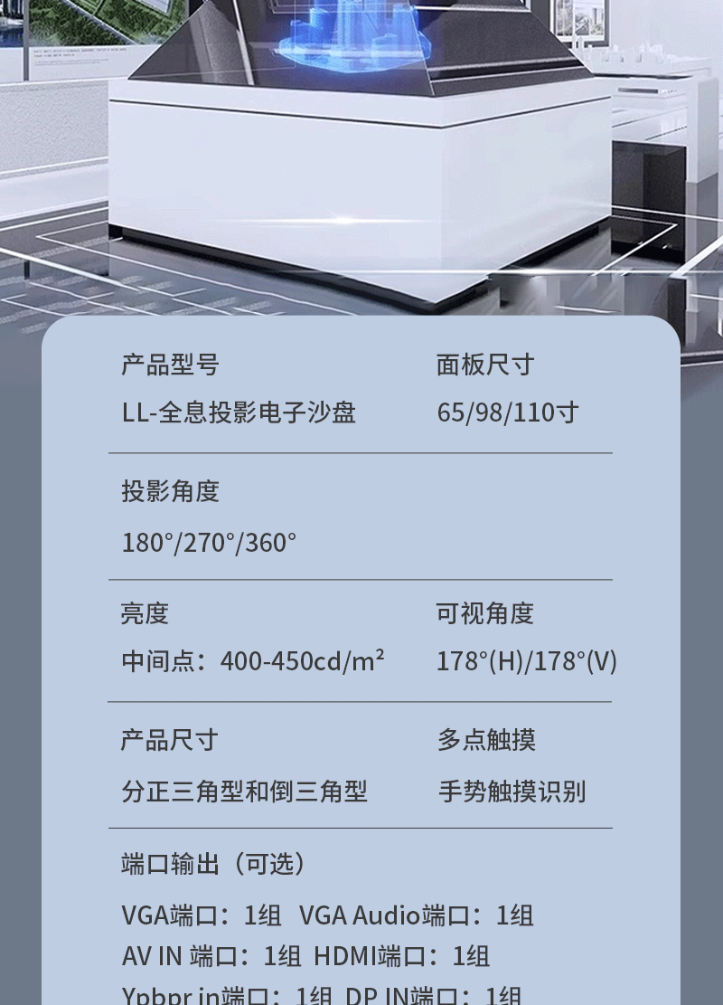 全息投影电子沙盘(图15)