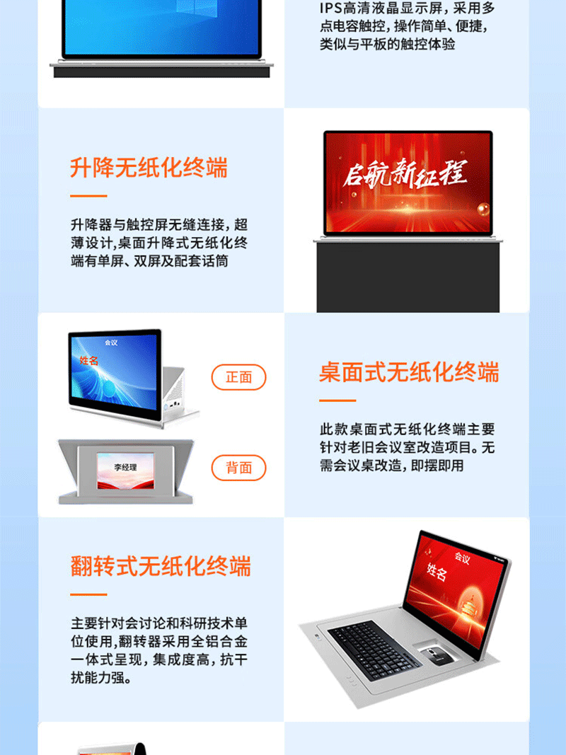 升降式无纸化会议终端(图4)